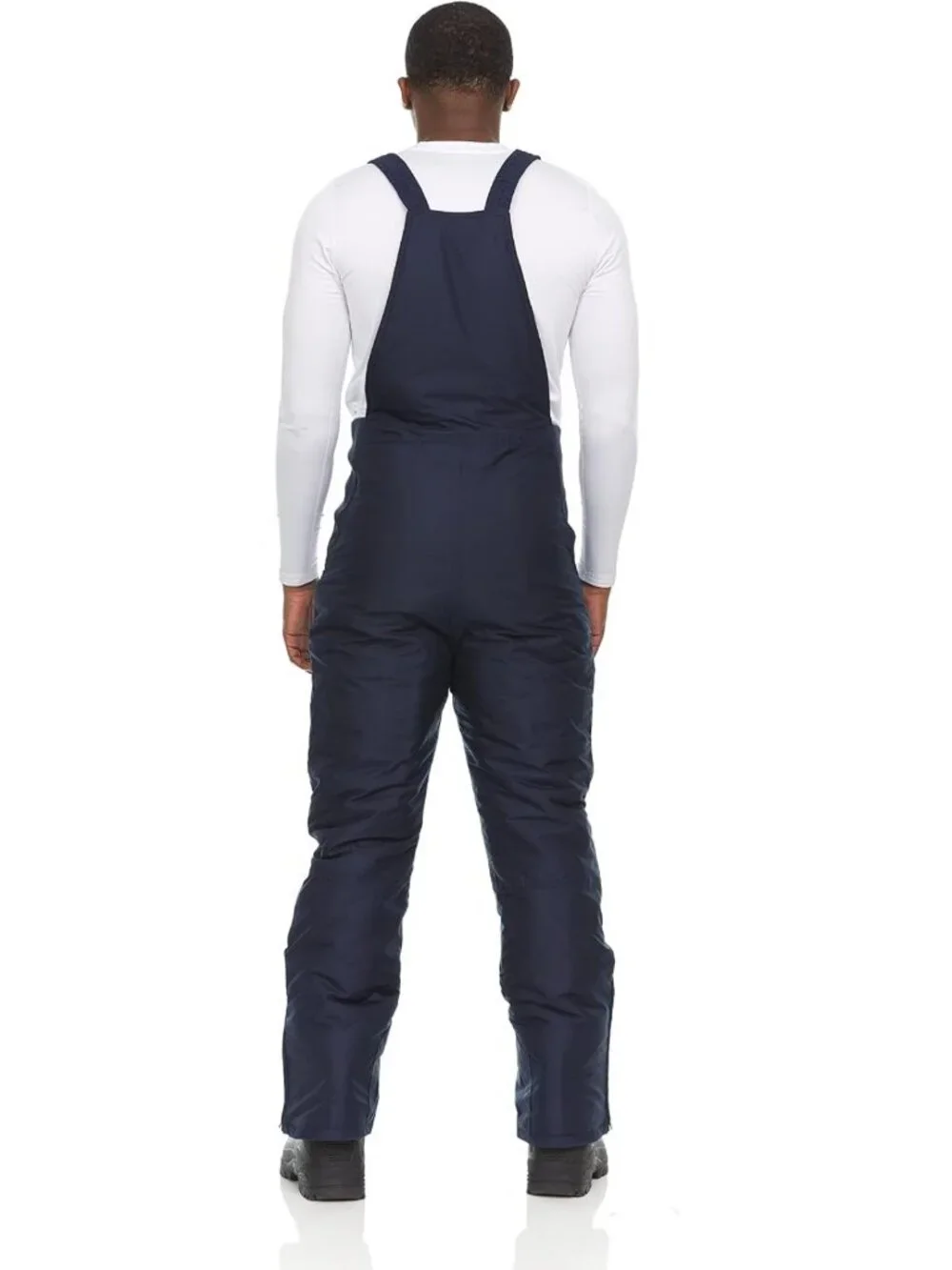 Men's Insulated Snow Bib Overalls - Waterproof, Warm, Winter Gear for Skiing